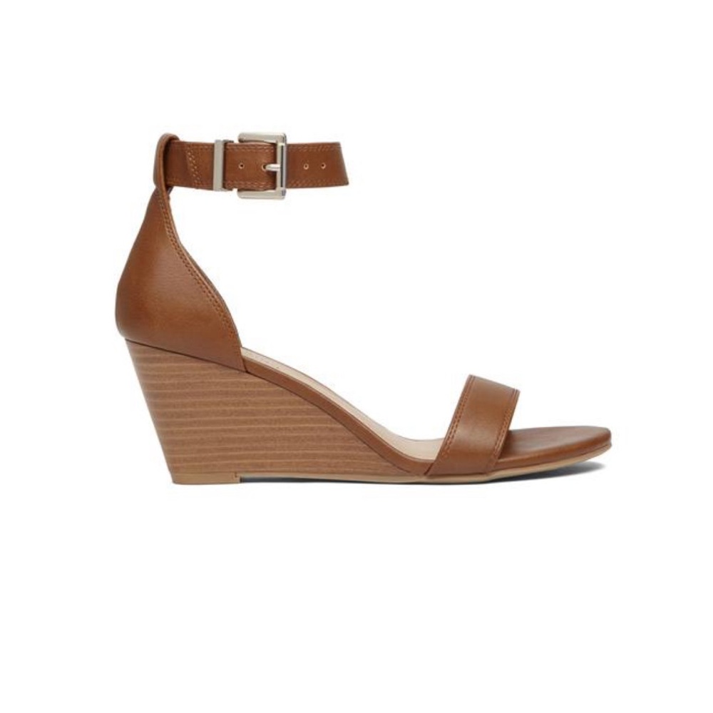 Aldo Brown Wedge Sandals